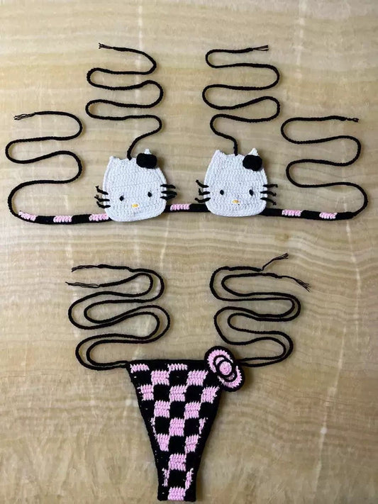 Pink Hello Kitty w / Hat 💗