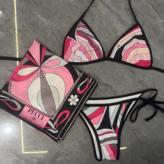 2 piece Puccii set w Scarf 💓